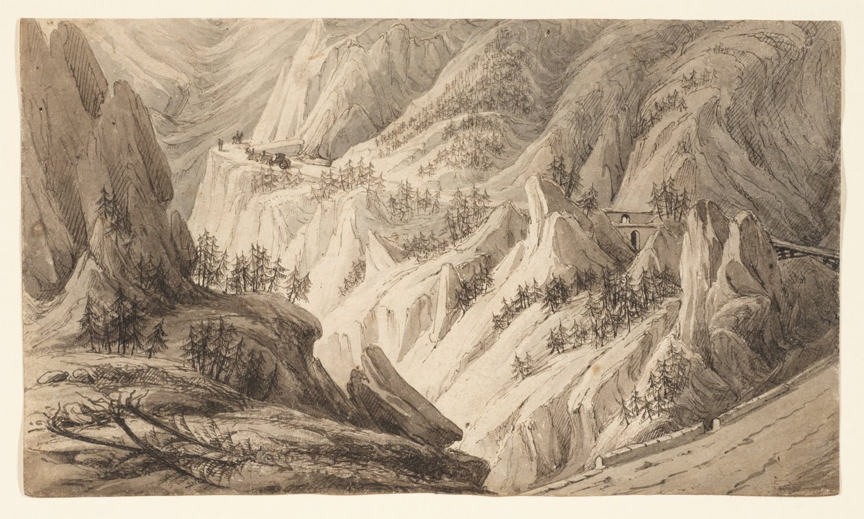 Bramante'nin geçişi by Elizabeth Frances Batty