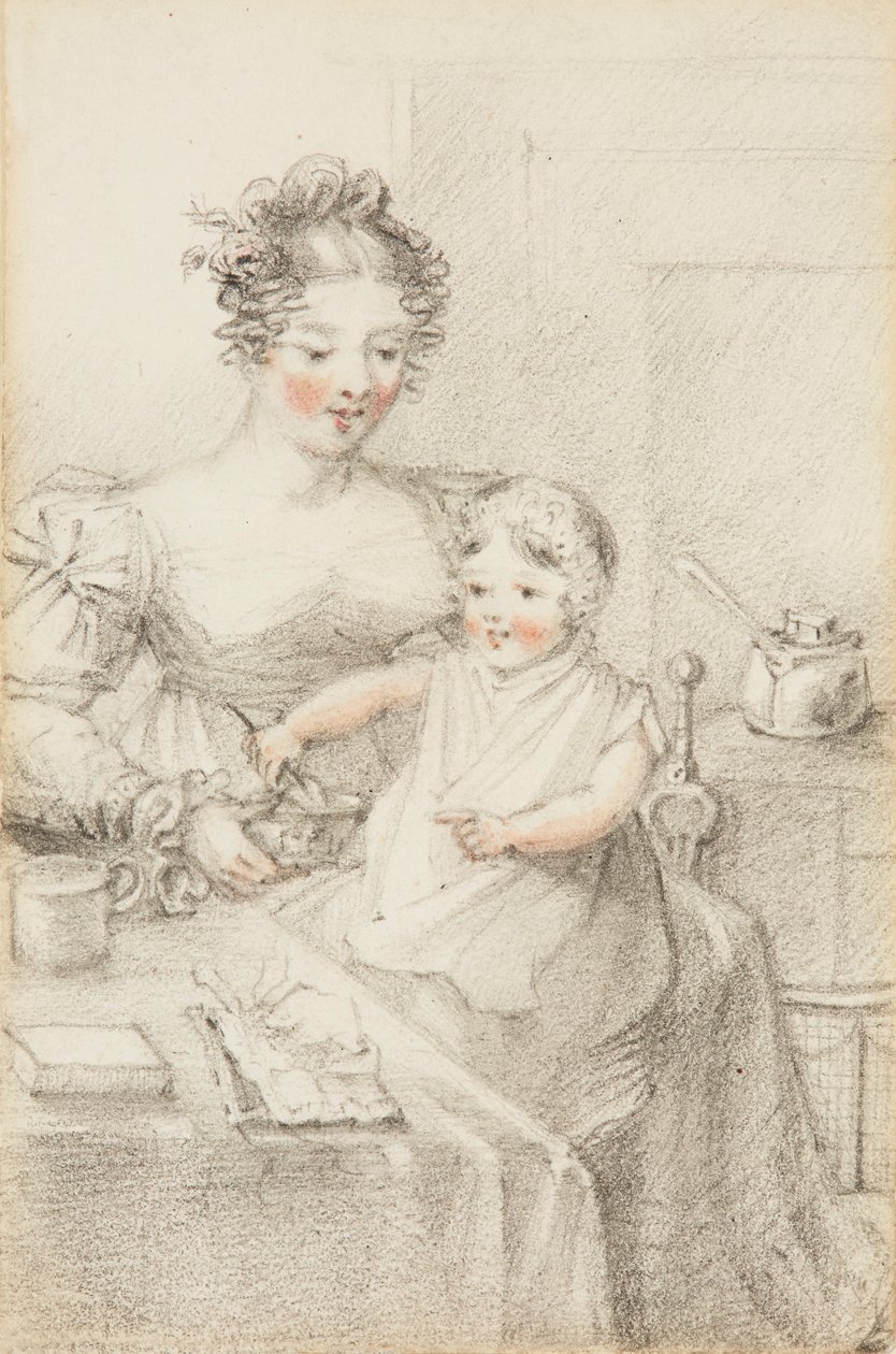 Çocukken Kraliçe Victoria by Elizabeth Keith née Lindsay Heathcote