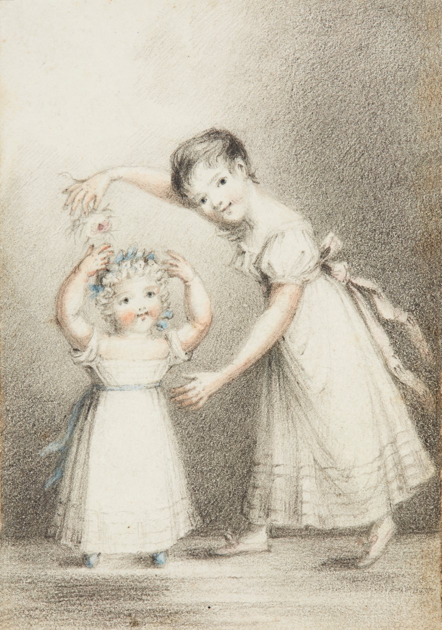 Çocukken Kraliçe Victoria by Elizabeth Keith née Lindsay Heathcote