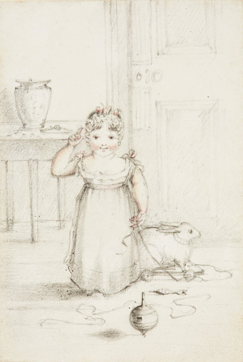 Çocukken Kraliçe Victoria by Elizabeth Keith née Lindsay Heathcote