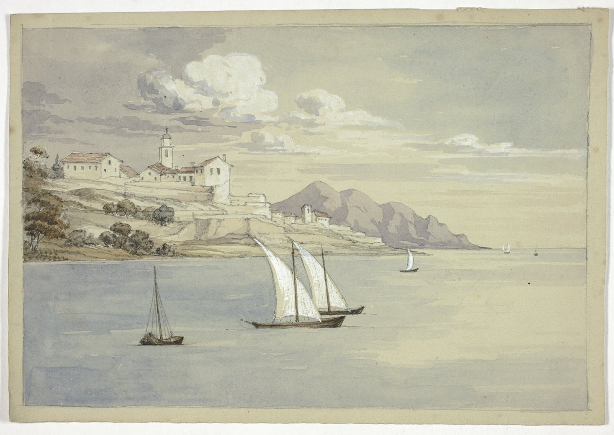 Denizden Portofino, Cenova by Elizabeth Murray