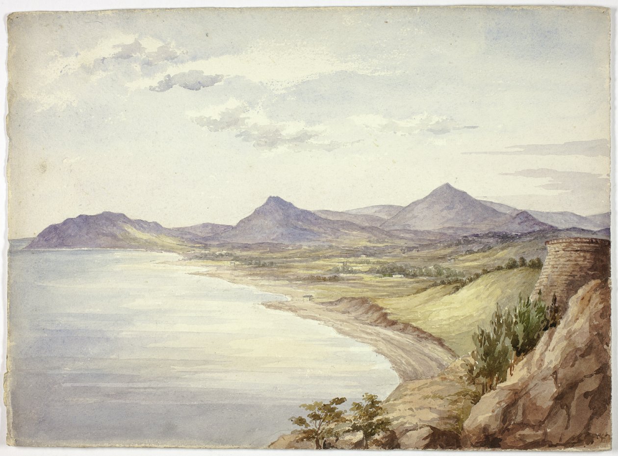 Victoria Kalesi ve Shanganagh Val, Dún Laoghaire by Elizabeth Murray