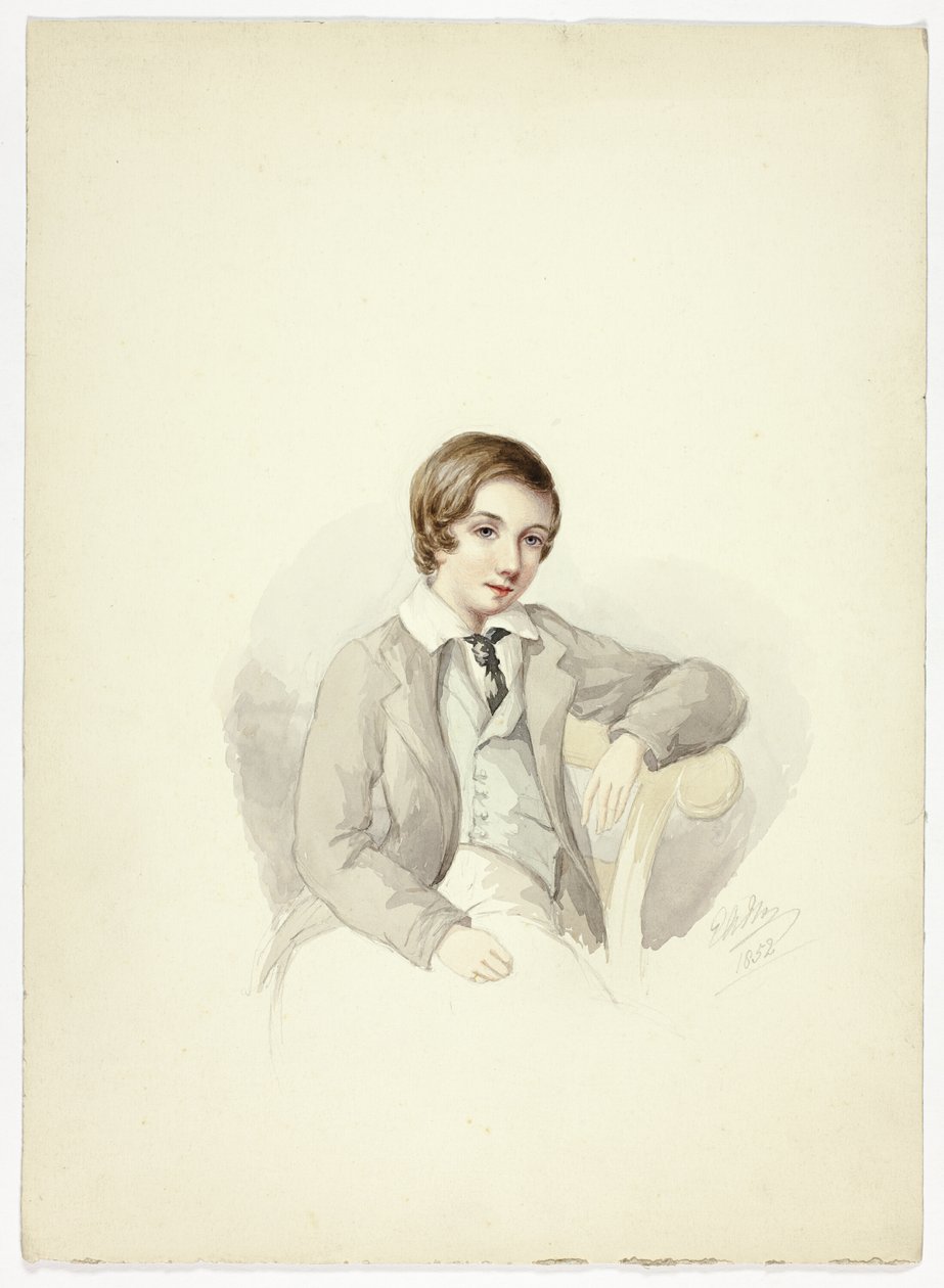 Sandalyeye Yaslanmış Gençlik by Elizabeth Murray