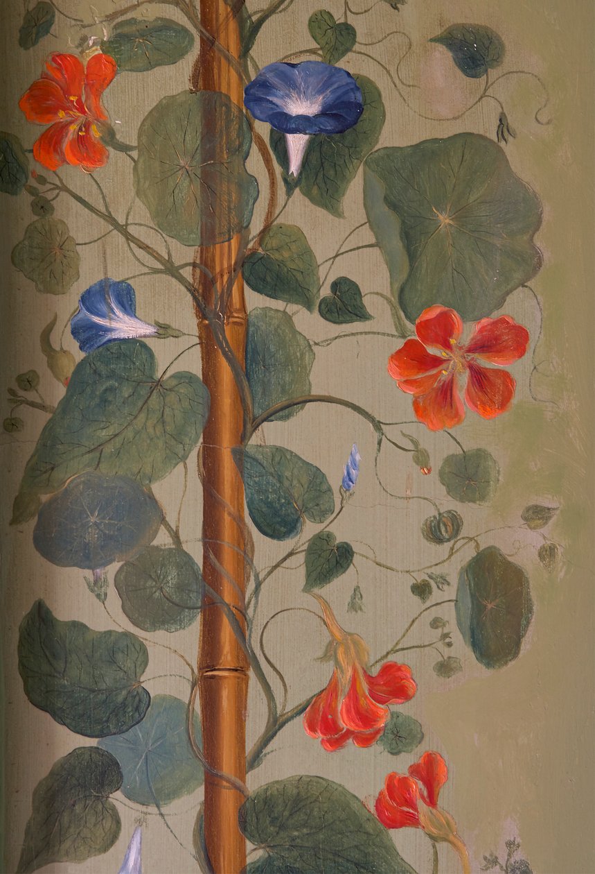 Piknik Odasındaki Duvar Resmi, Kew Sarayı, Londra, Birleşik Krallık, c.1804 (duvar resmi) by Elizabeth Princess