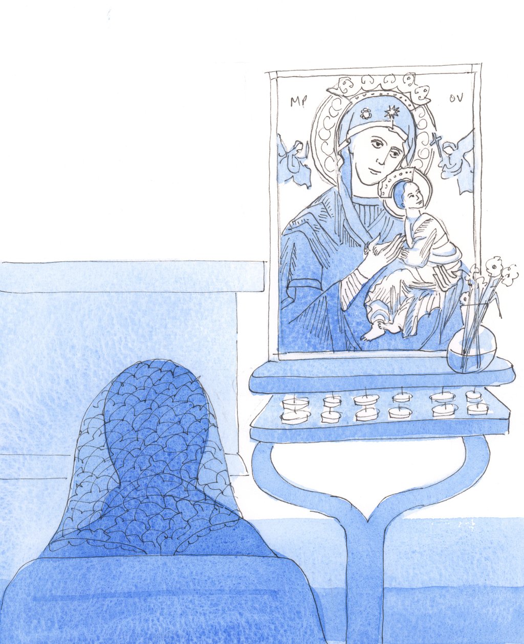 Mesih bizi kutsal annesi Meryem