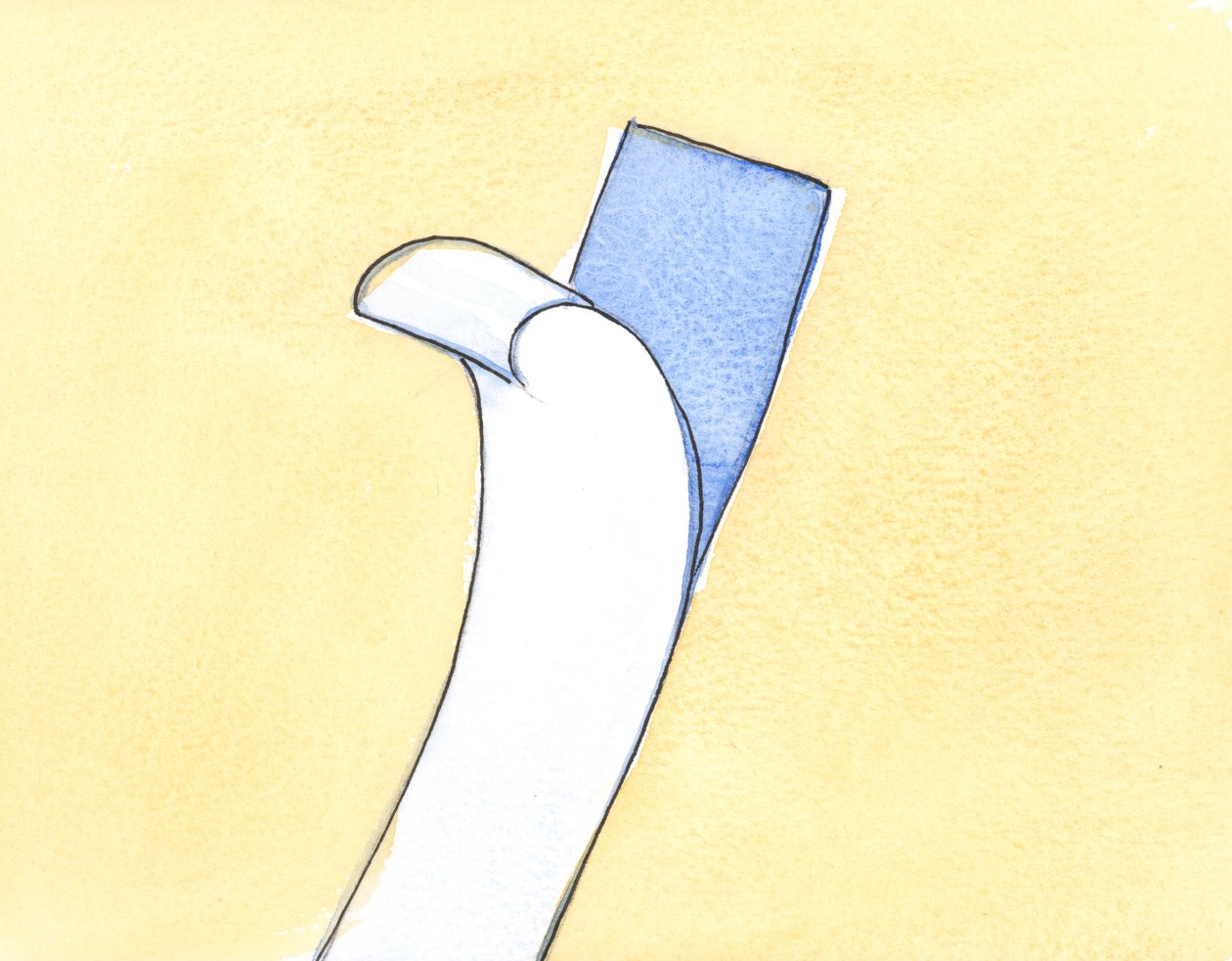 Tanrı, fiziksel olarak zayıf olduğumuzda bile iş başında, 2002 (kağıt üzerinde w/c) by Elizabeth Wang
