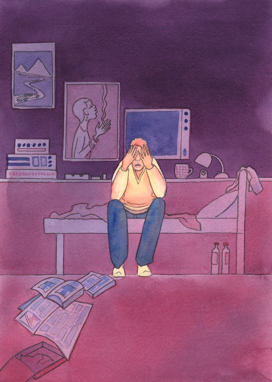 Tanrı her düşüncemizi, sözümüzü ve eylemimizi Cennetten görür, 2004 (kağıt üzerinde w/c) by Elizabeth Wang