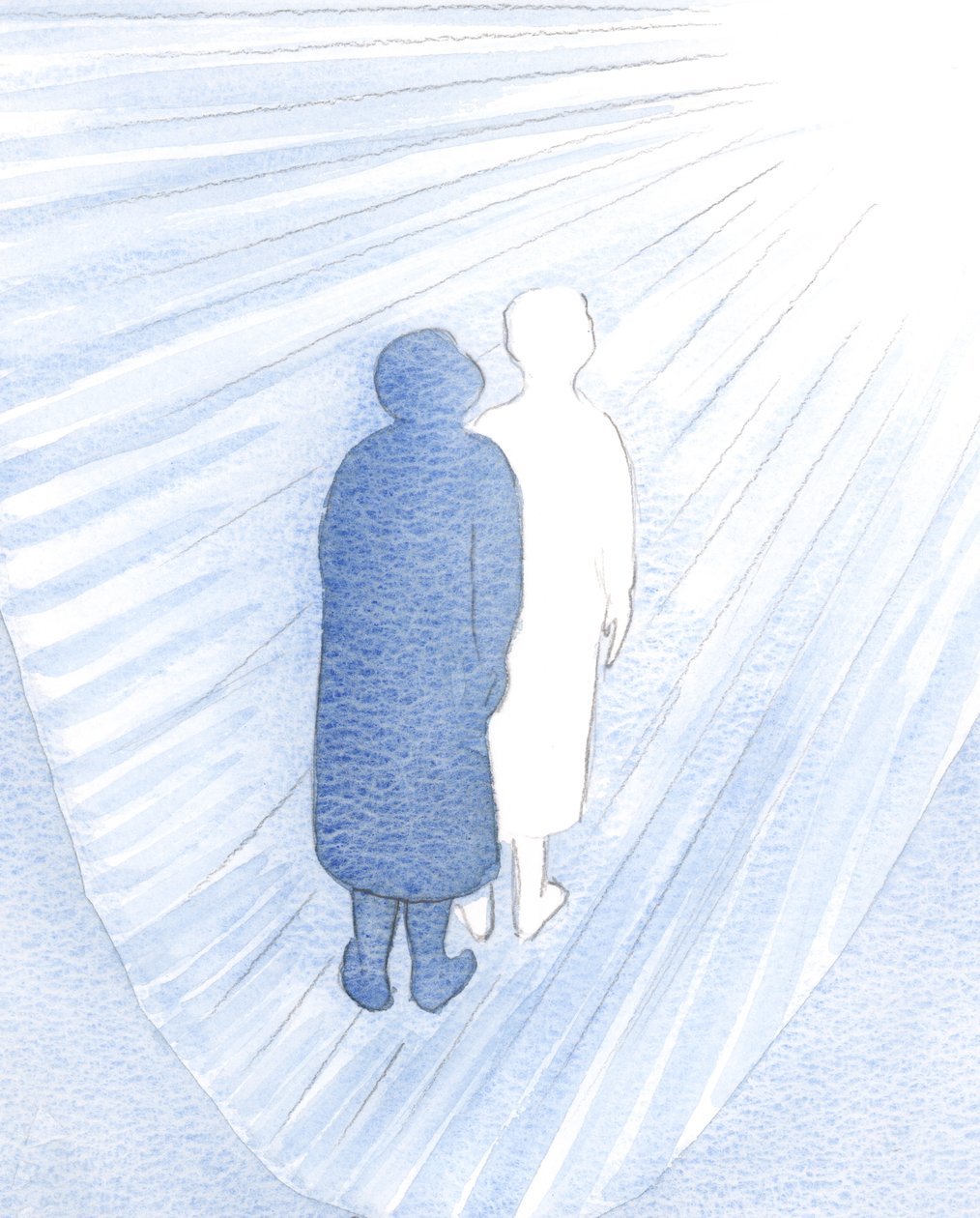 Dilenci değil kızı olduğumu gördüm; ve bu yorgun bedenin sadece içindeki ihtişamı gizlediğini, 2000 (kağıt üzerinde w/c) by Elizabeth Wang