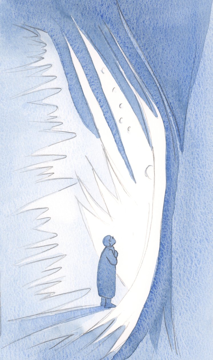 Sadece Kutsal Meleklere değil, korudukları tüm parlak ruhlara saygı duymamız gerektiğini gördüm, 2000 (kağıt üzerinde w/c) by Elizabeth Wang
