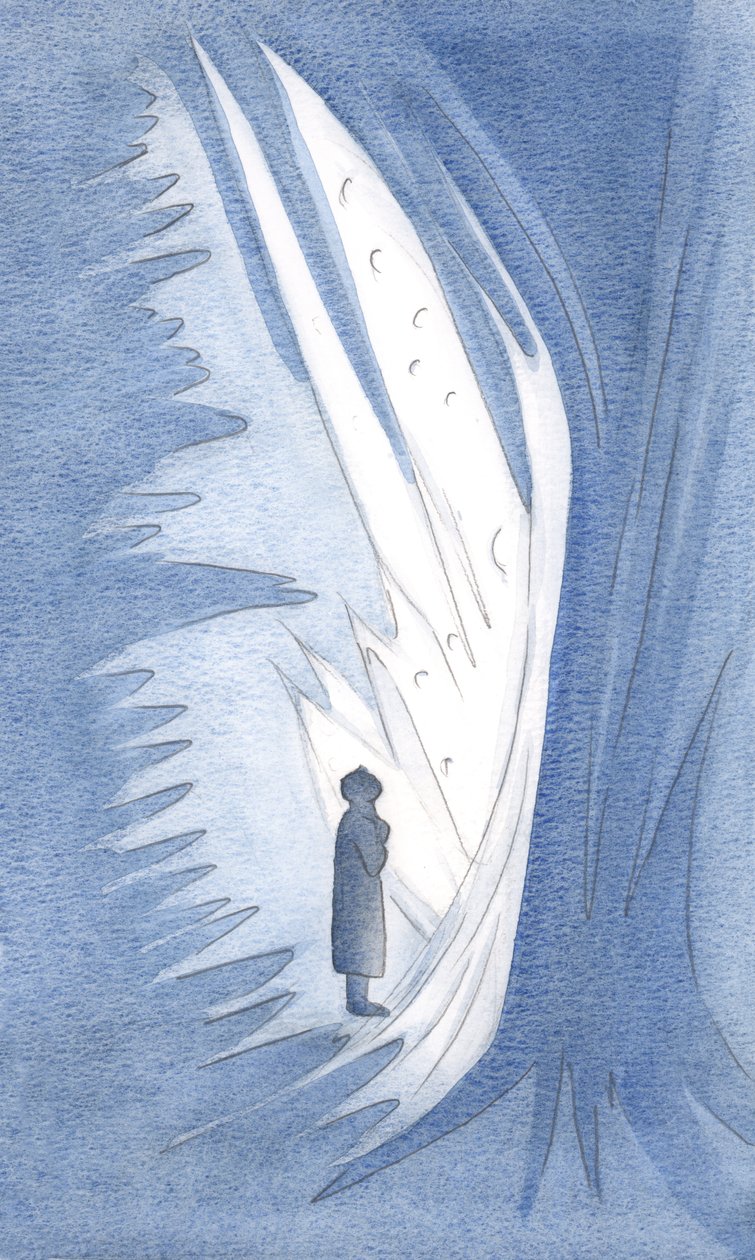 Sadece Kutsal Meleklere değil, korudukları tüm parlak ruhlara saygı duymamız gerektiğini gördüm, 2000 (kağıt üzerinde w/c) by Elizabeth Wang