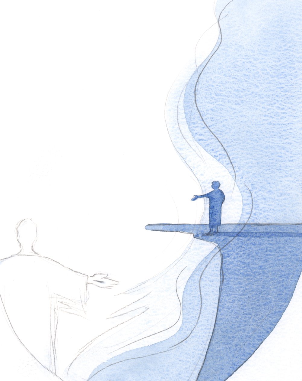 Tüm kusurları yakan İlahi Zaferin ateşidir. O zaman geriye sadece gerçek, ebedi, saf ve güçlü olan kalır., 2001 (kağıt üzerinde w/c) by Elizabeth Wang