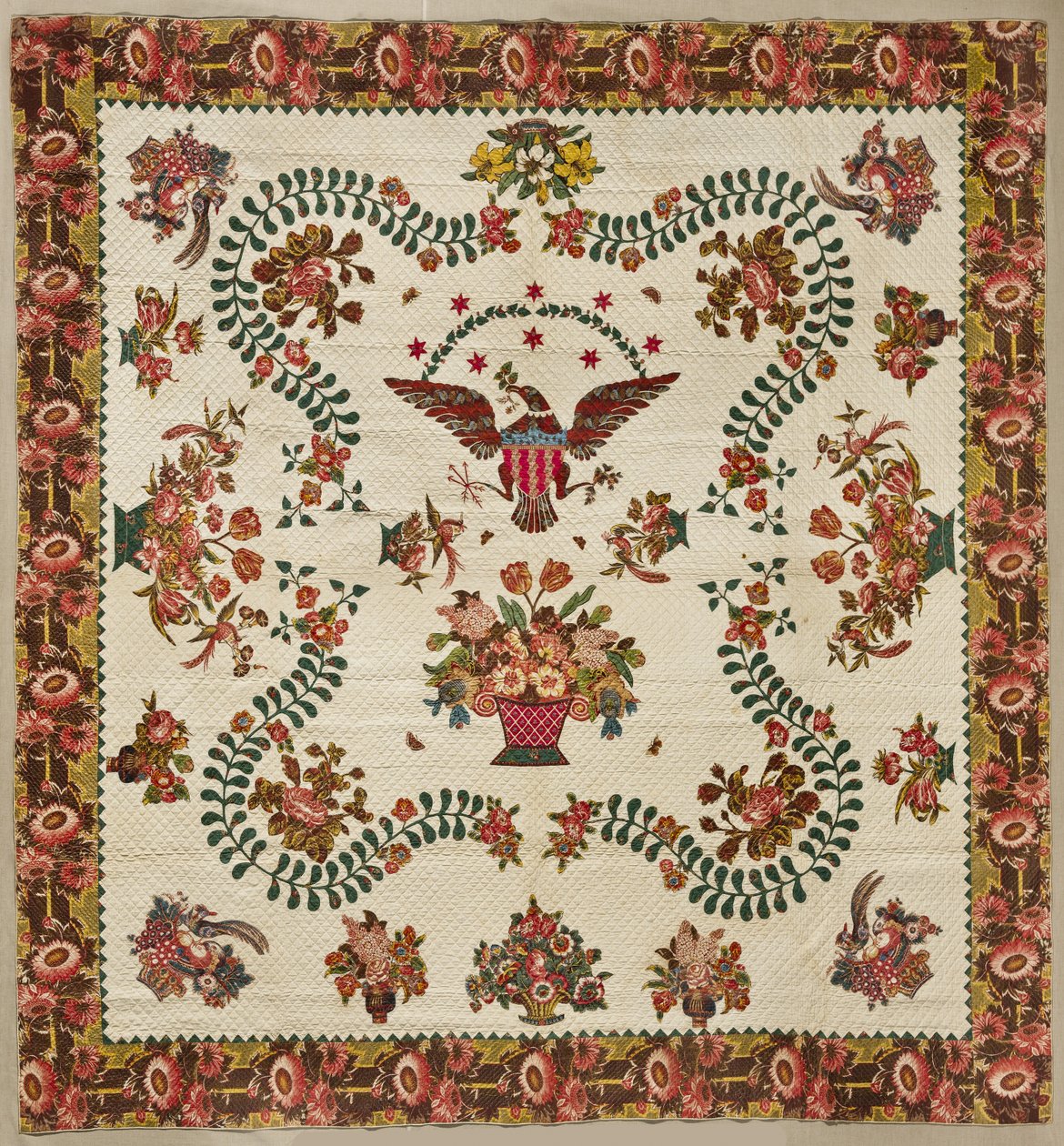 Madalyon Yorgan, c.1830 (pamuk) by Elizabeth Welsh