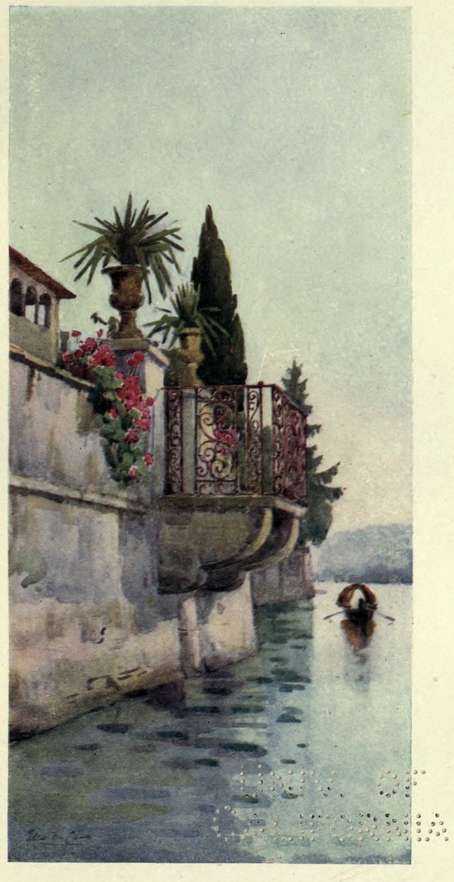 Bir Balkon, Lago di Como, Richard Bagot