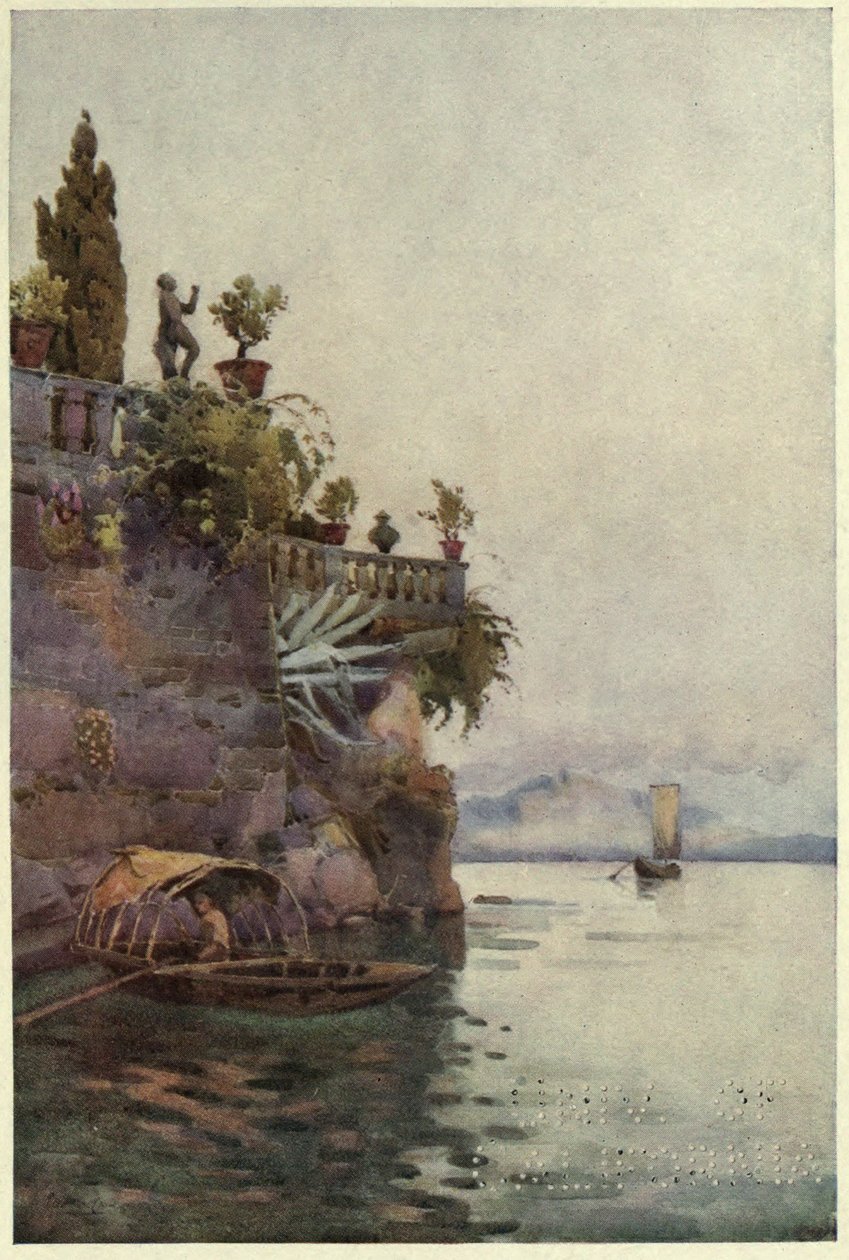 Terasın Gölgesinde, Lago di Como, Richard Bagot