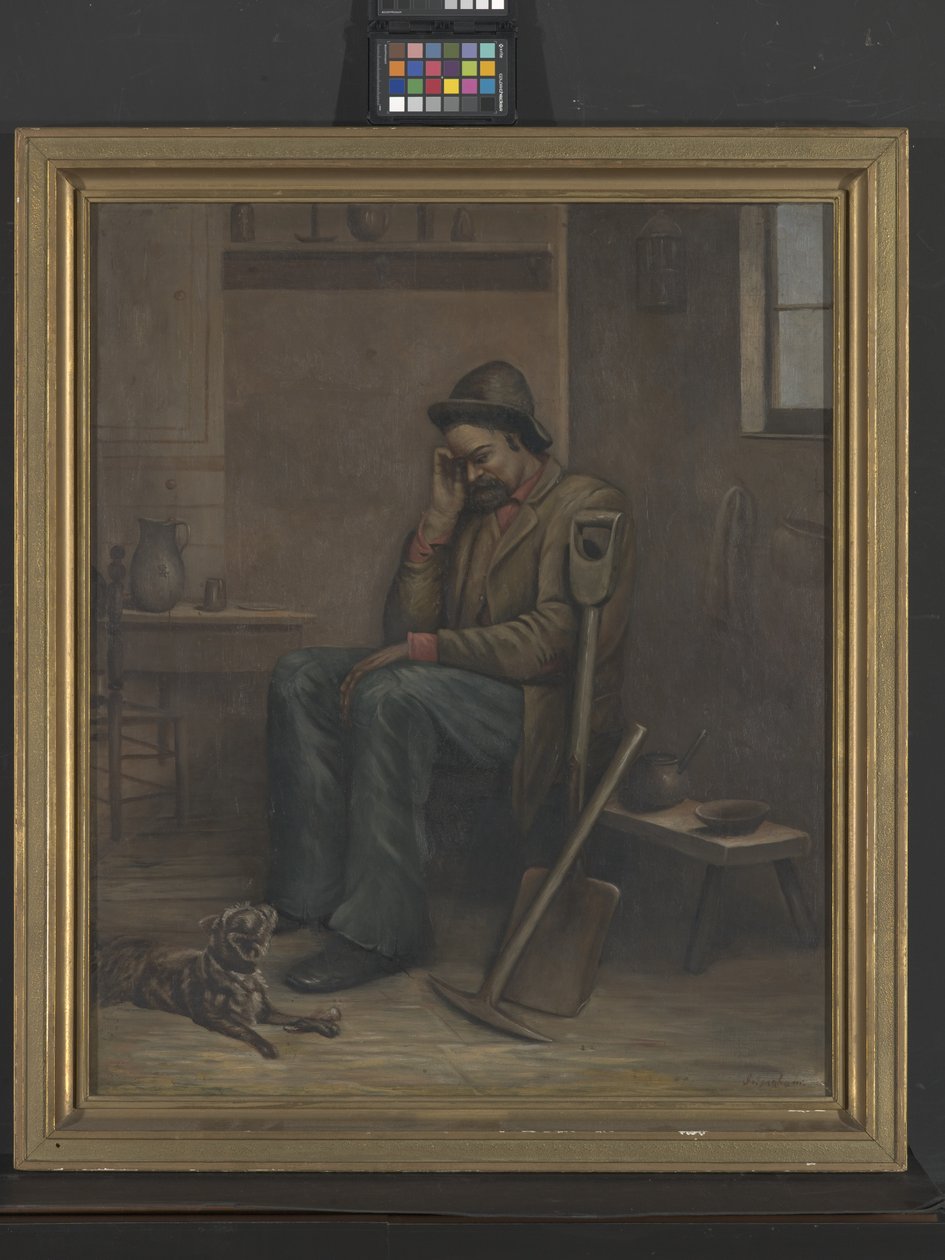 İş Dışı, tarih bilinmiyor (tuval üzerine yağlıboya) by Ellen M. Ingraham