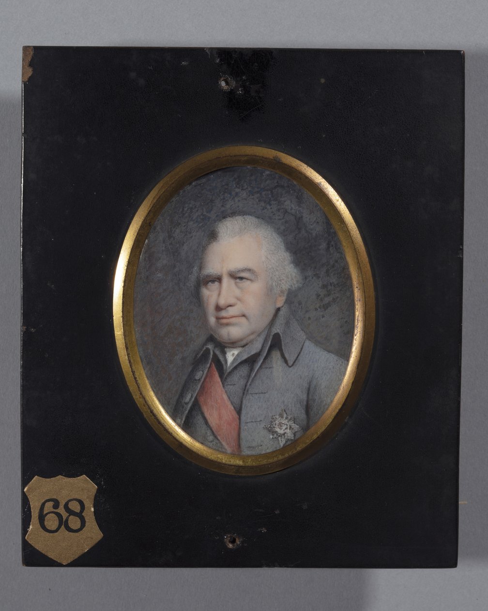 Sir Joseph Banks, muhtemelen 1803 (fildişi üzerine suluboya) by Ellen Sharples