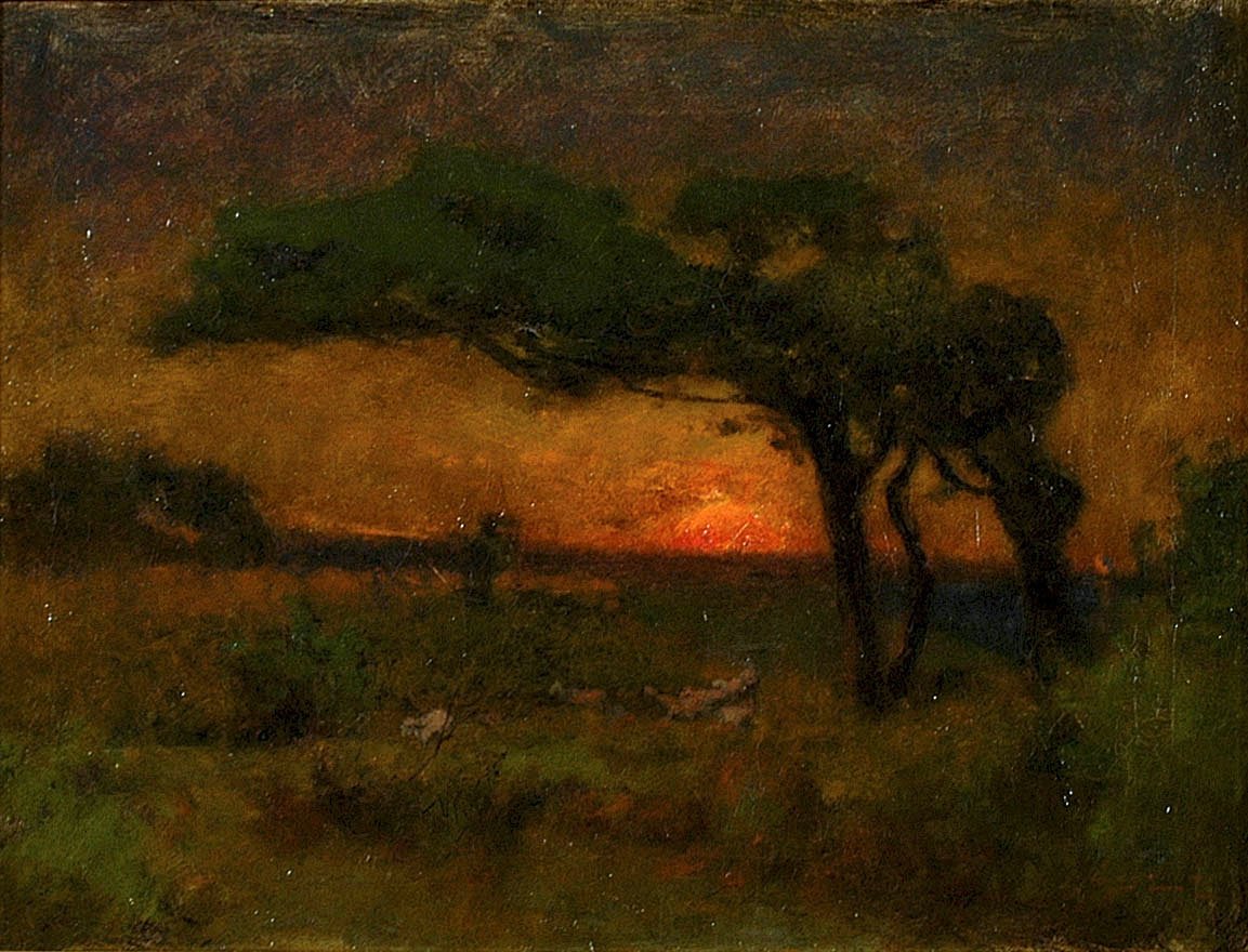 Akşam Manzarası by Elliot Daingerfield