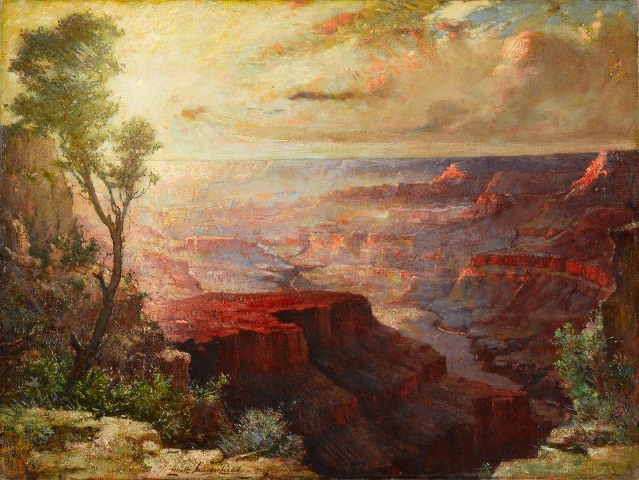 Büyük Kanyon by Elliot Daingerfield