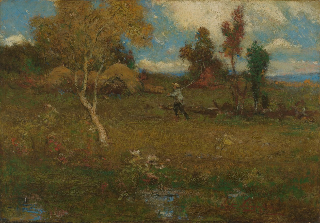 Çiftlikten Dönüş, ca. 1915-1920. by Elliott Daingerfield