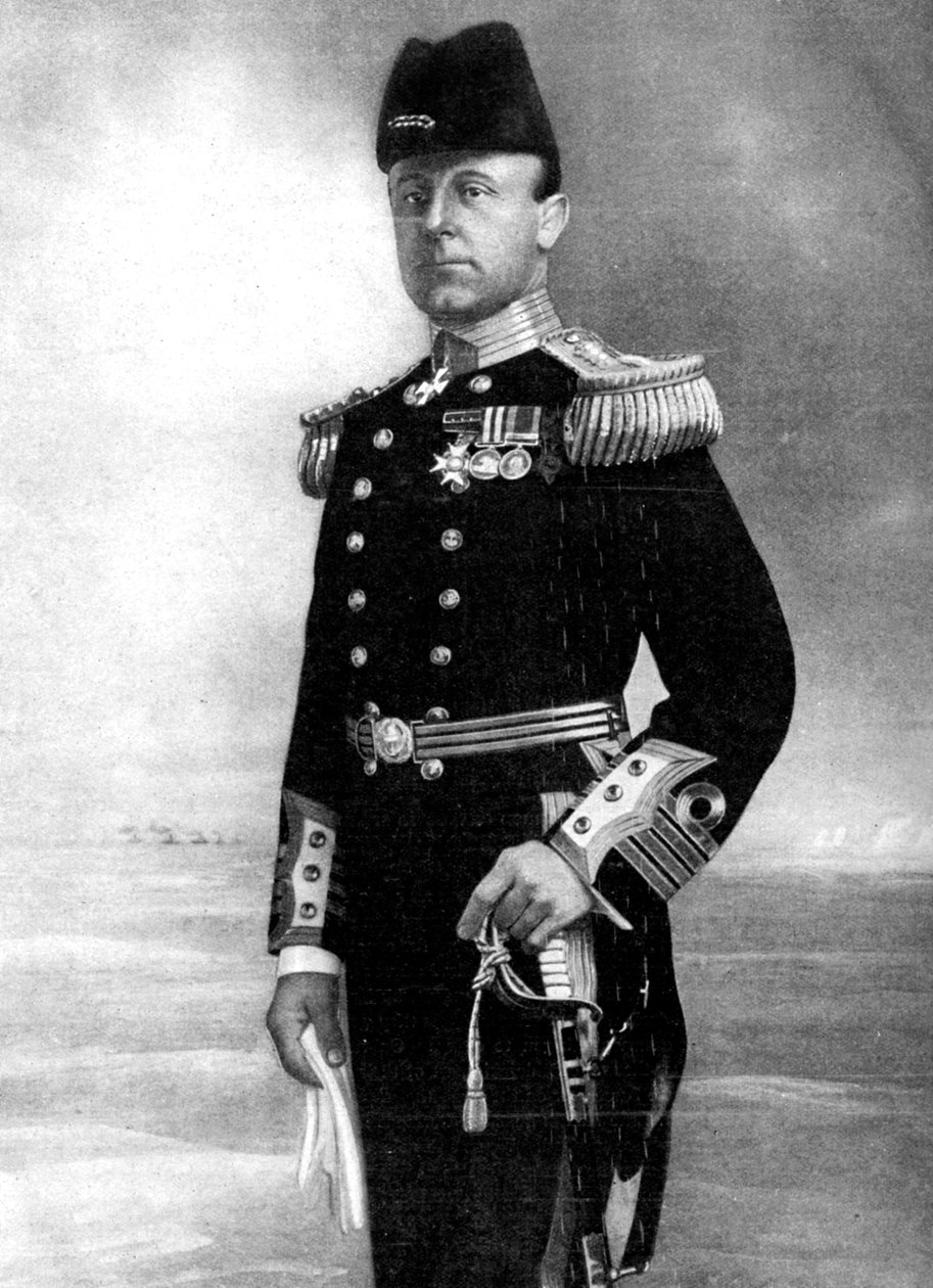 Amiral Sir John Rushworth Jellicoe, Başkomutan, Birinci Dünya Savaşı, 1914 by Elliott and Fry