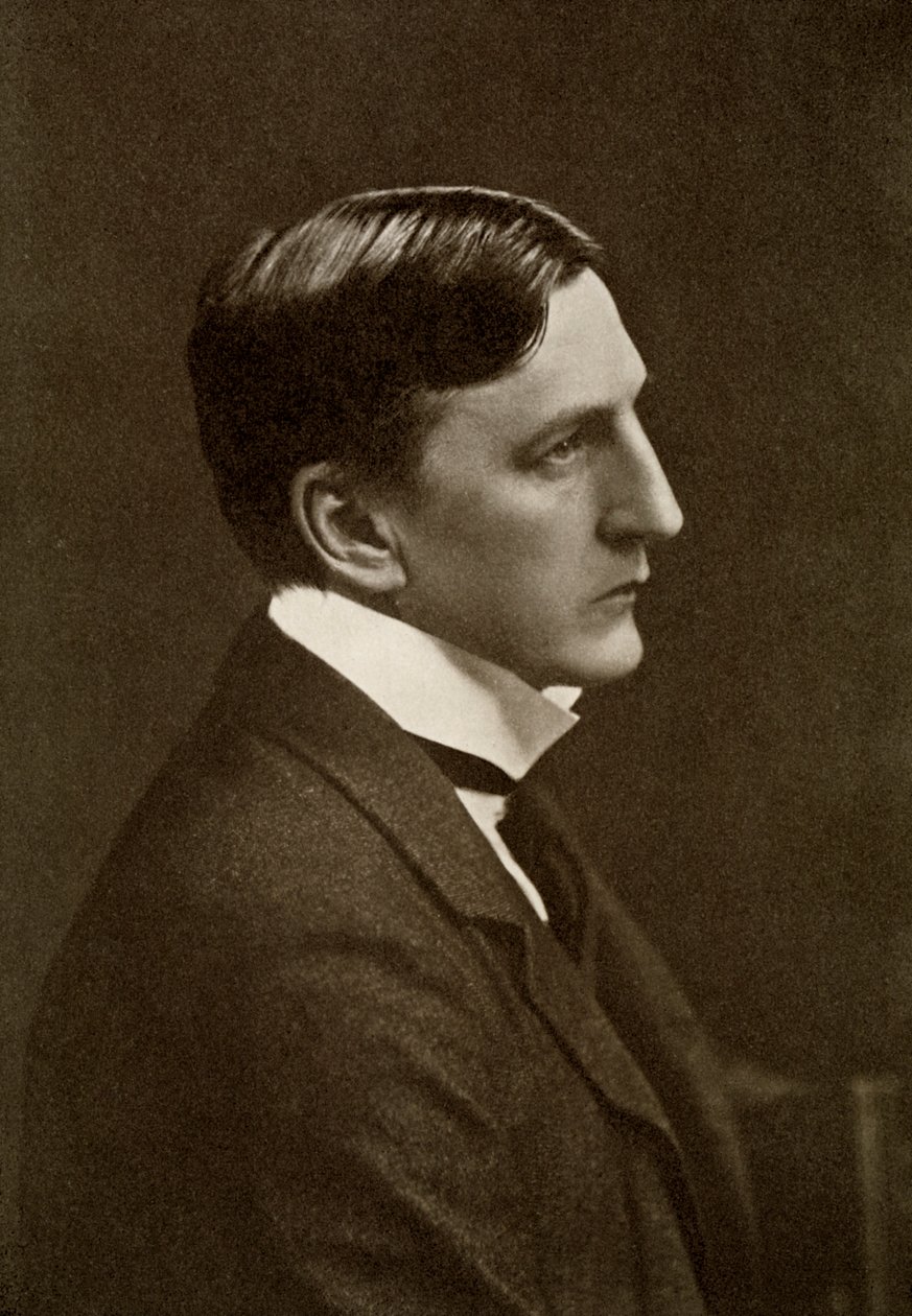 Alfred Edward Woodley Mason, İngiliz yazar, 1910. by Elliott and Fry