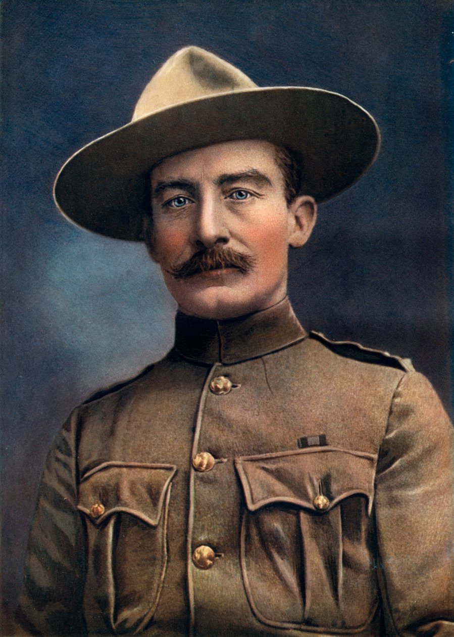Albay Baden-Powell, İngiliz Ordusunda Korgeneral, 1902. by Elliott and Fry