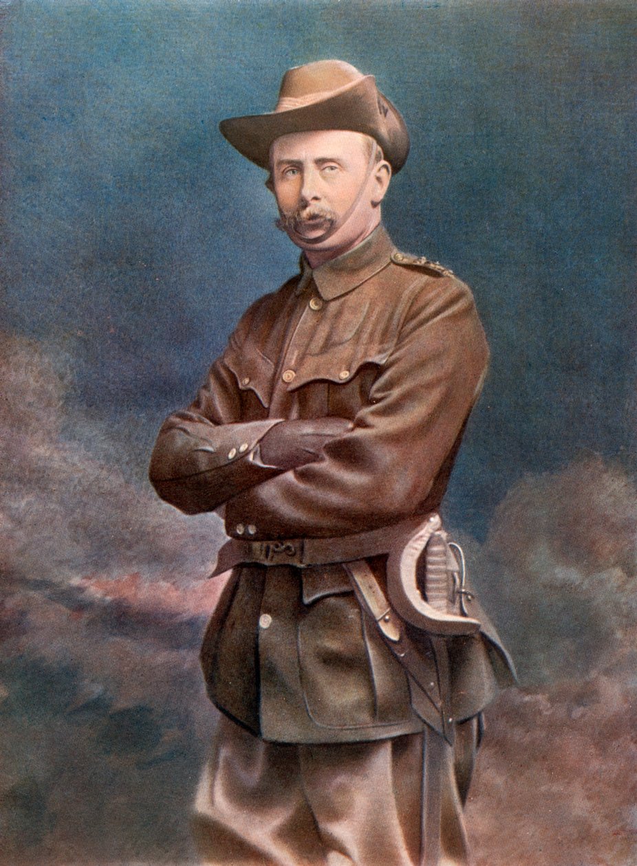 Albay WH Mackinnon, Şehir İmparatorluk Gönüllülerine komuta ediyor, 1902. by Elliott and Fry