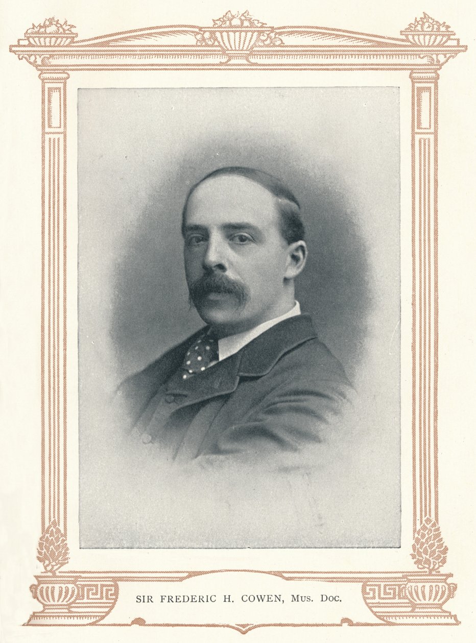 Sir Frederic H. Cowen, Muş. Doktor, 1910. by Elliott and Fry