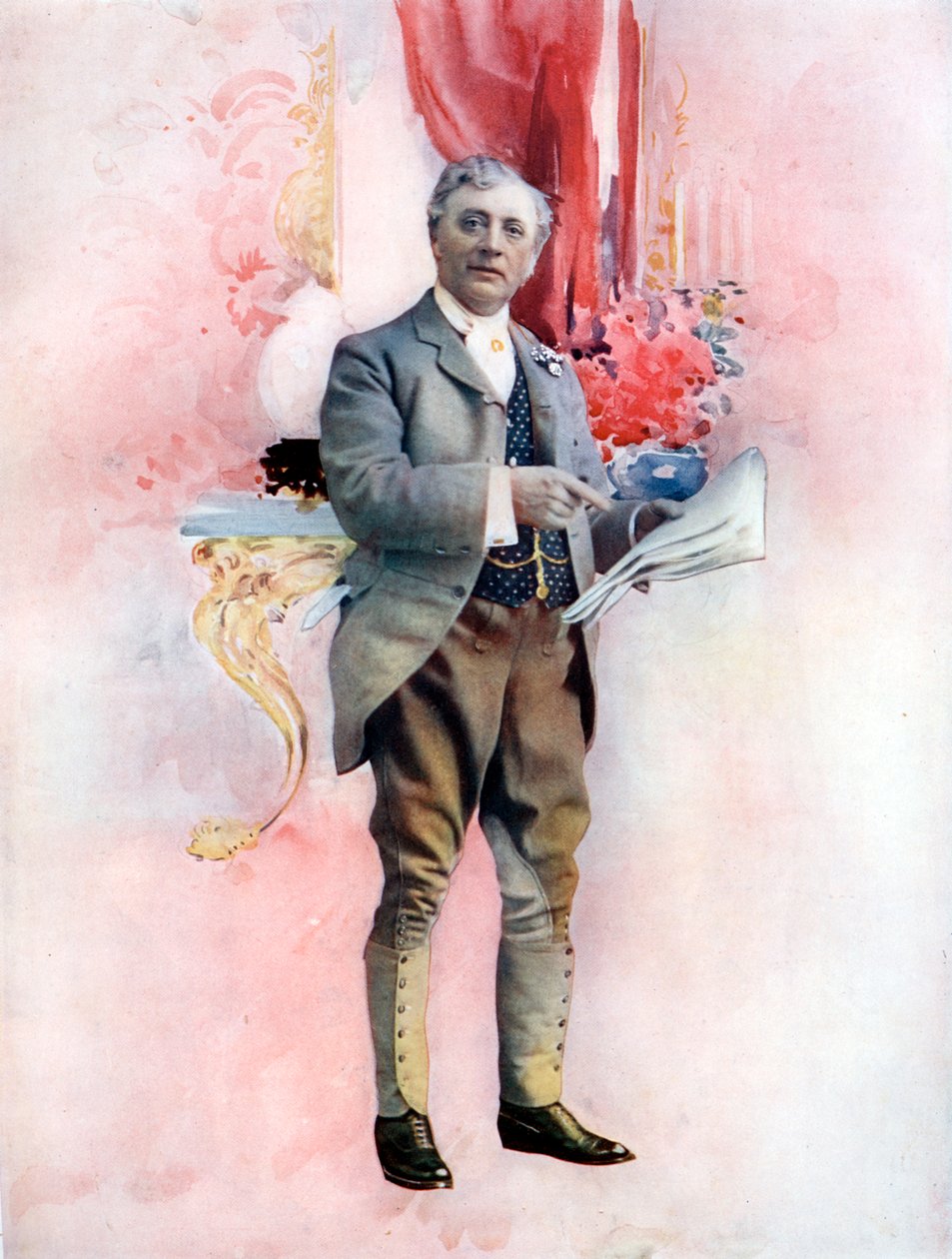 Charles Groves, The Elder Miss Blossom, c1902. by Ellis and Walery