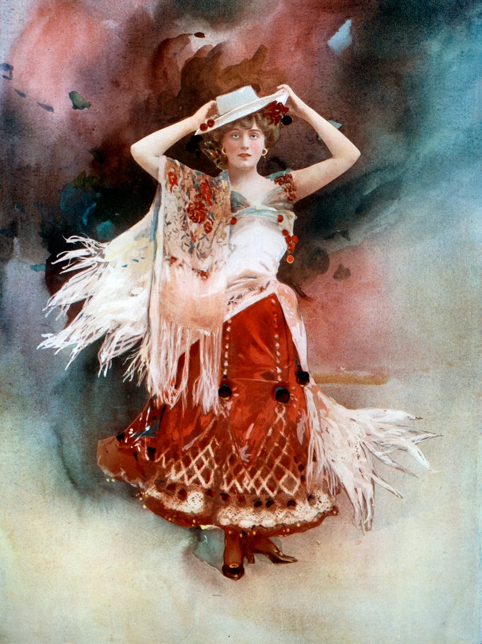 Evie Greene, Kitty Grey, c1902. by Ellis and Walery