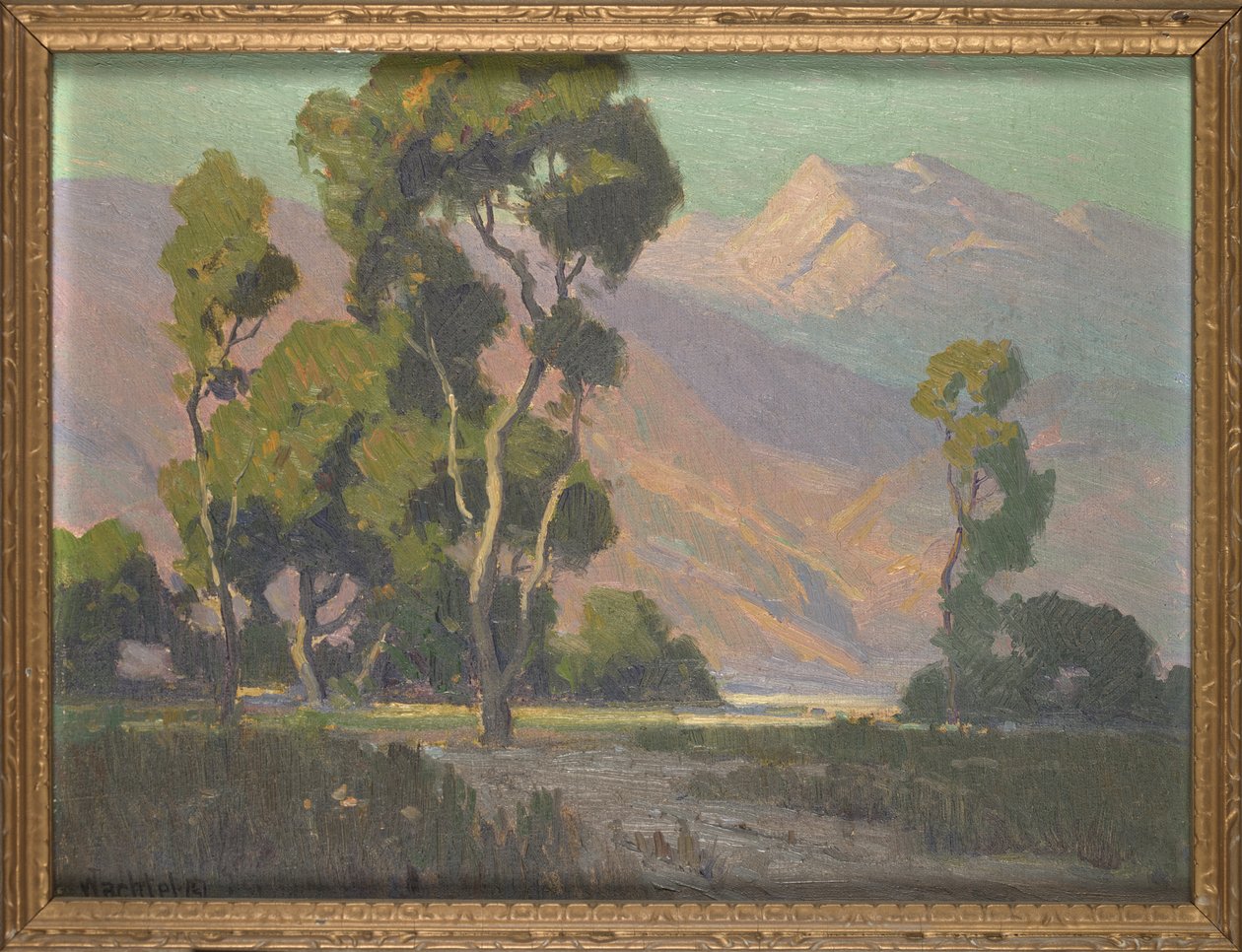 Kaliforniya manzarası by Elmer Wachtel
