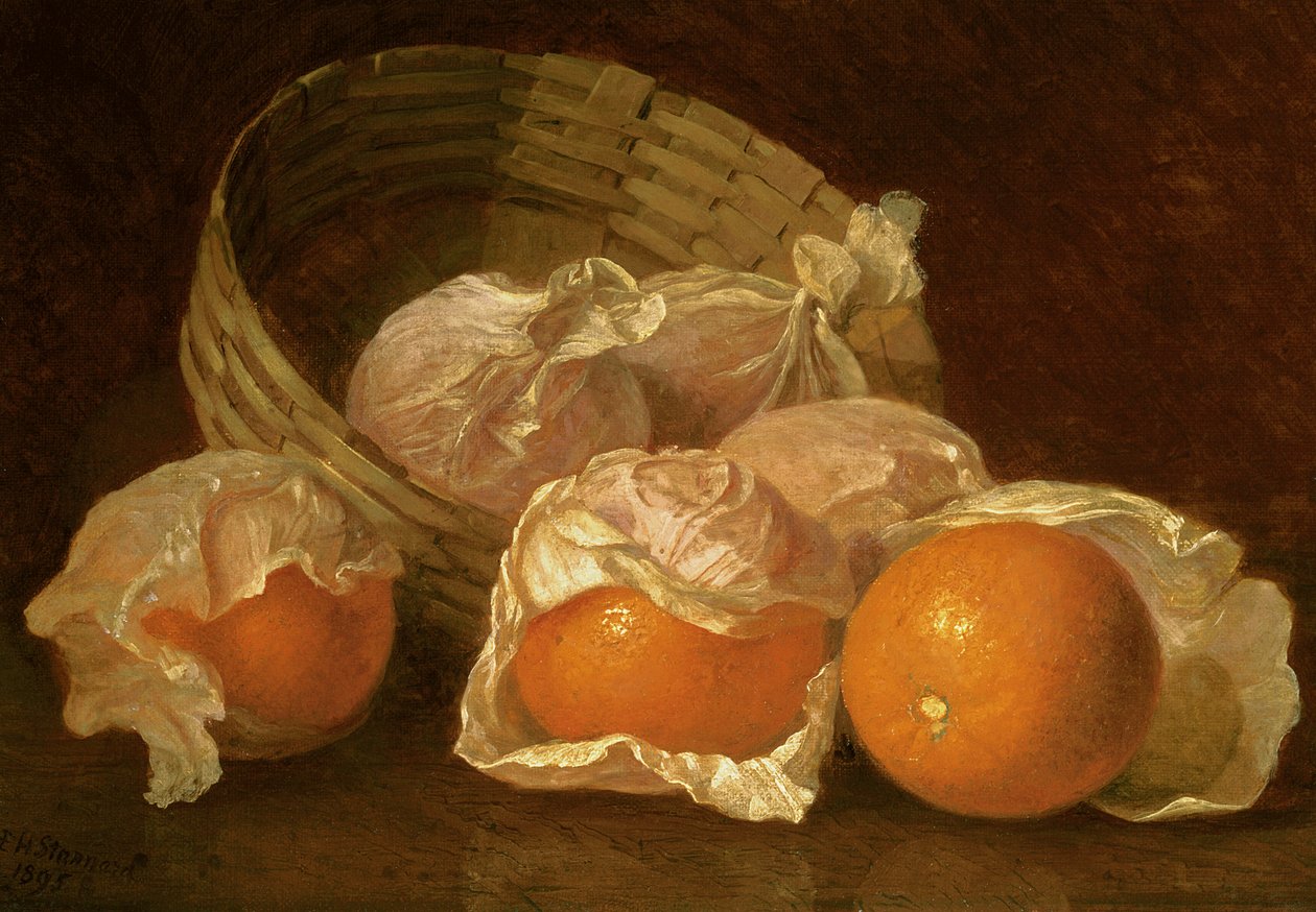 Bir Sepet Portakal, 1895 by Eloise Harriet Stannard