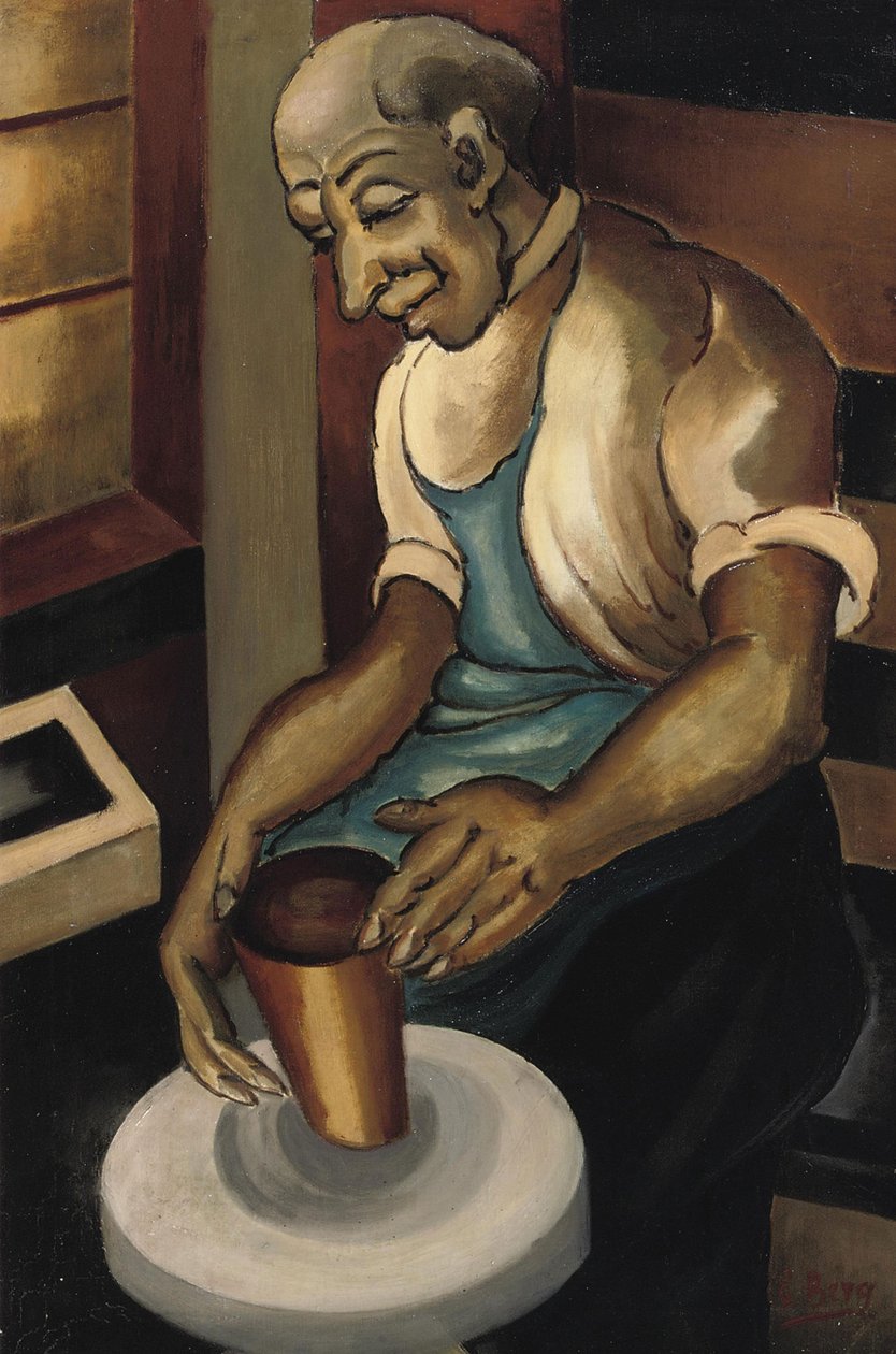 bir çömlekçi by Else Berg