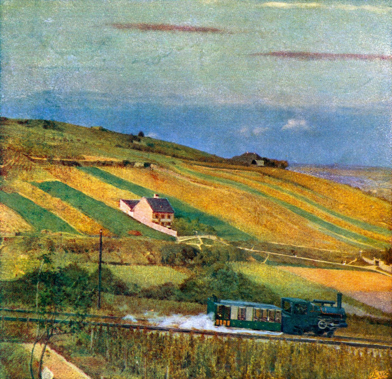 Countryside outside Vienna - by Emanuel Baschny