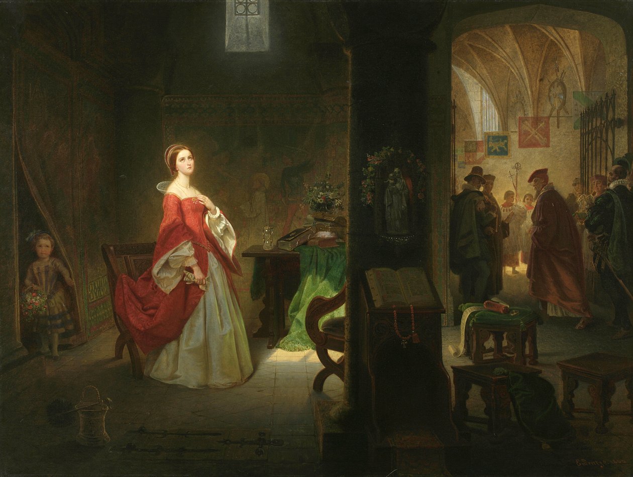 Kuledeki Prenses Elizabeth, 1860 by Emanuel Gottlieb Leutze