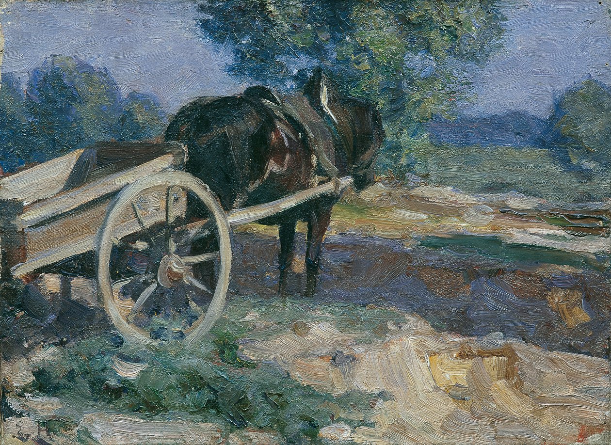 Der Karrengaul by Emanuel Franz Hegenbarth