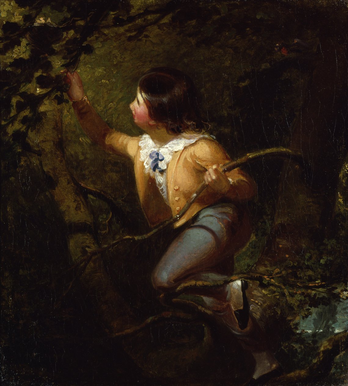 Kuş Yuvası, 1837. by Emanuel Gottlieb Leutze