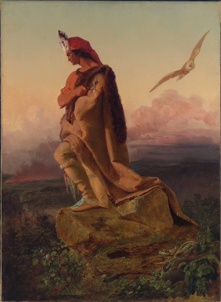 Son Mohikan by Emanuel Gottlieb Leutze