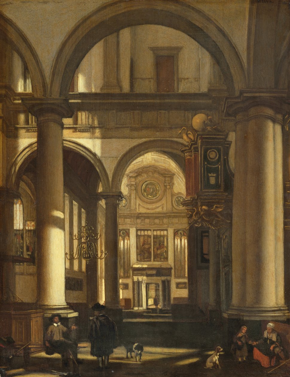Kilise İç by Emanuel de Witte