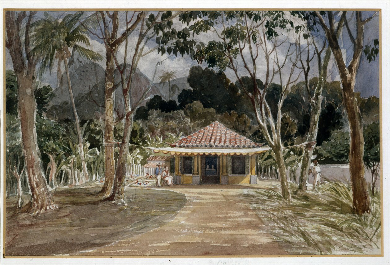 Eski Yol, Rio de Janeiro, 1830 by Emeric Essex Vidal