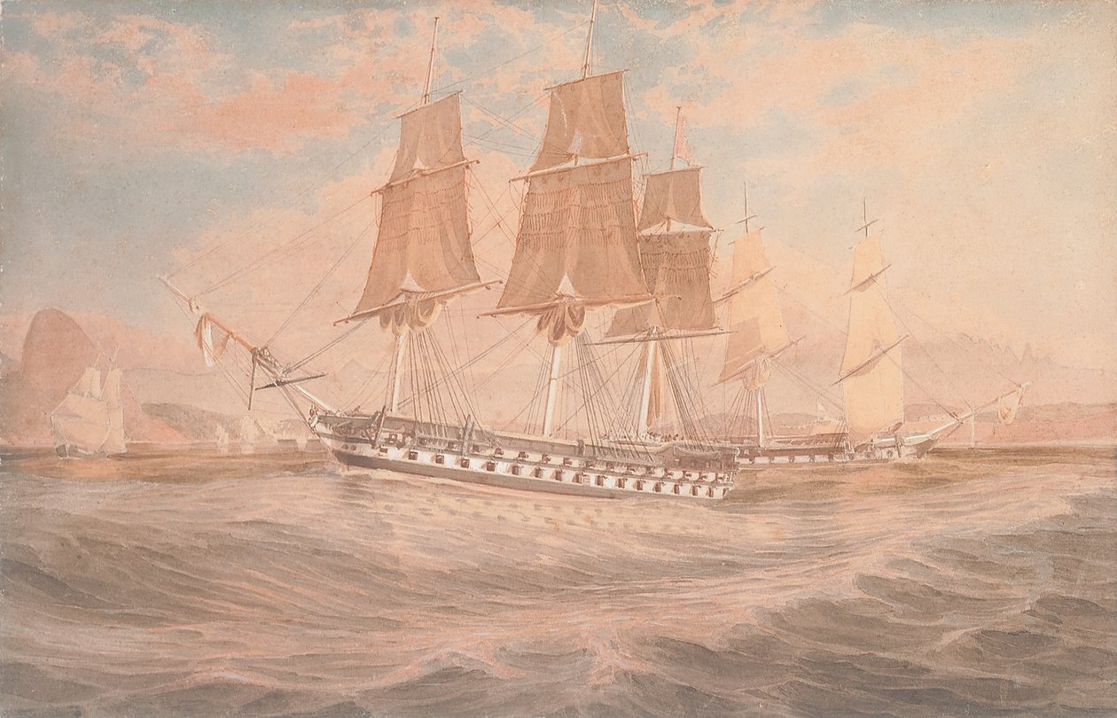 HMS Ganj ve Thetis, Rio de Janeiro