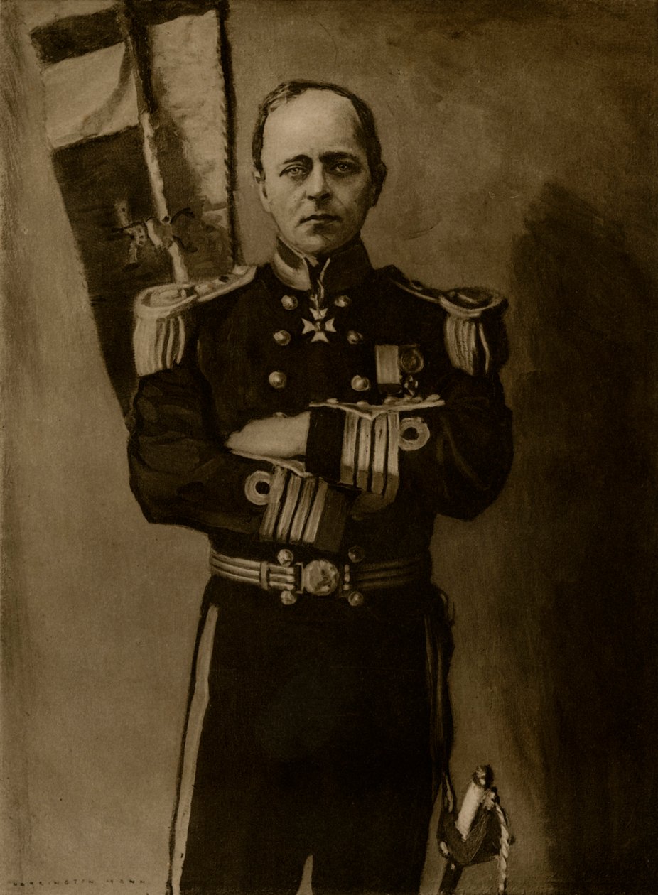 Kaptan Robert F. Scott, R.N., C.V.O., c1900-1910, 1913. by Emery Walker