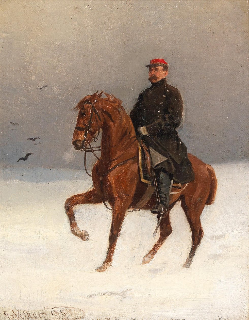 Atlı Asker by Emil Volkers