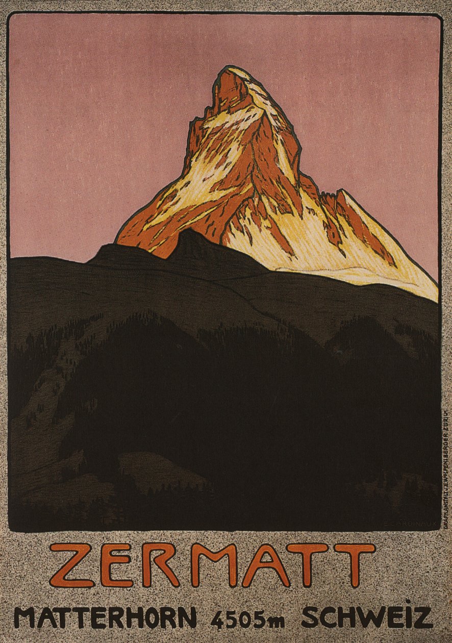 Zermatt, 1908 by Emil Cardinaux