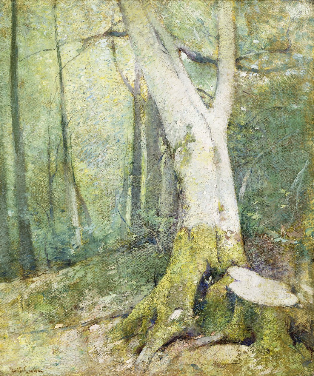 İç Ormanlık by Emil Carlsen