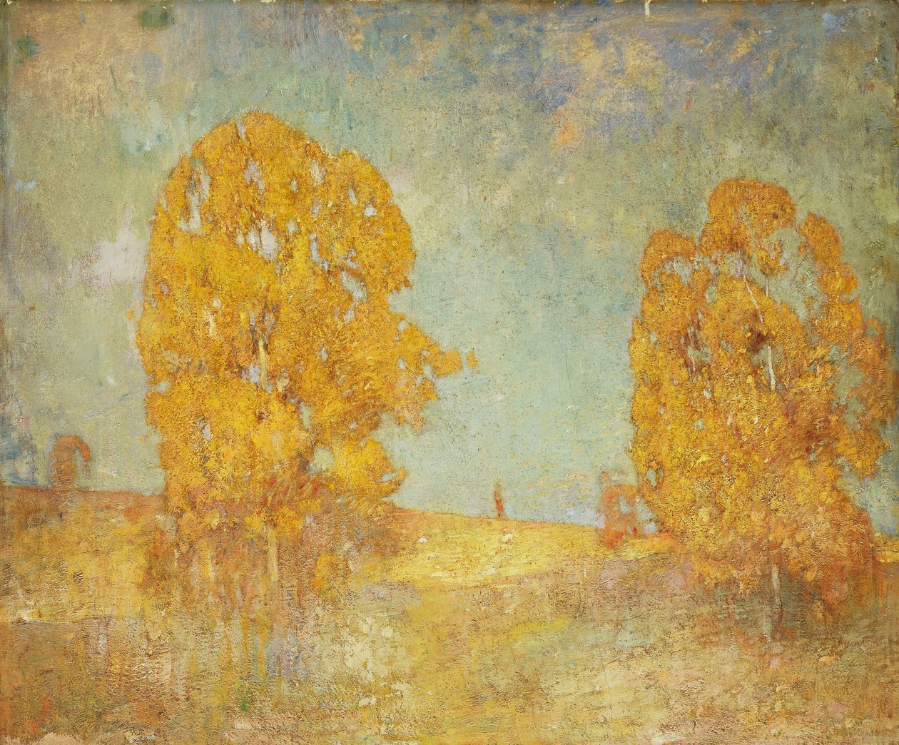 Güneşli Manzara by Emil Carlsen