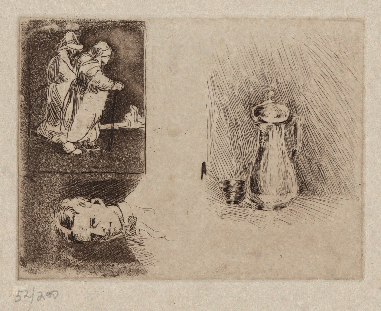 Üç Çalışma by Emil Carlsen