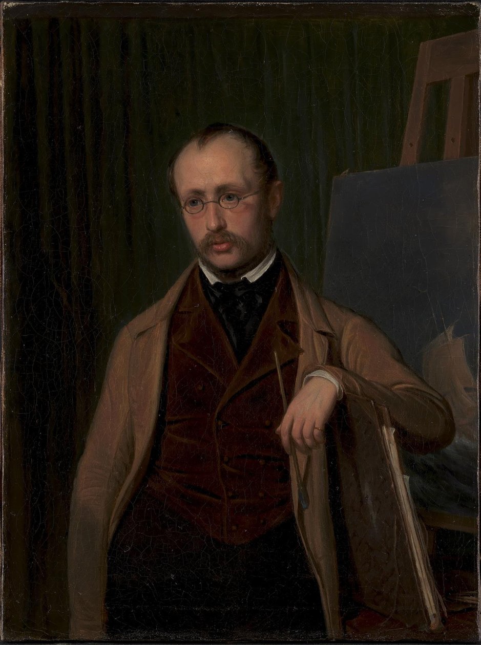Deniz Ressamı Portresi by Emil Ditlev Bærentzen