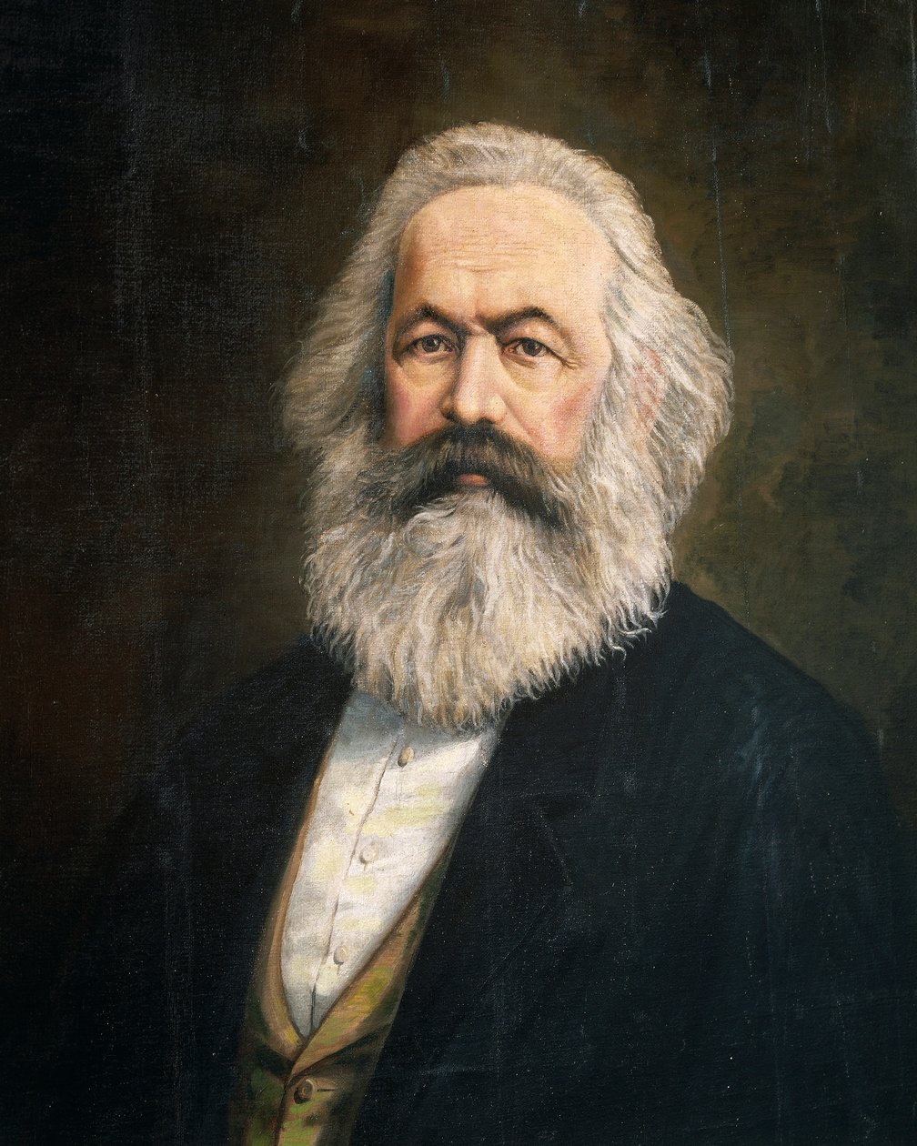 Karl Marx'ın Portresi by Emil Dreyer