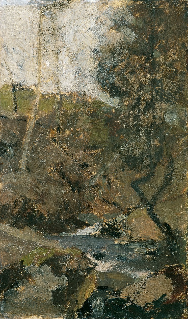 Viyana Ormanlarında Bach by Emil Jakob Schindler